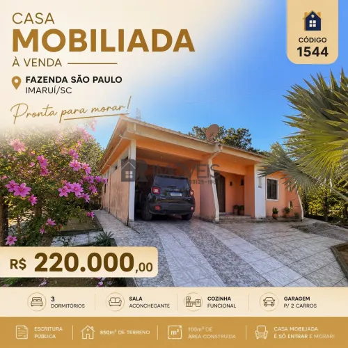 Casa à Venda em Fazenda São Paulo - Imaruí