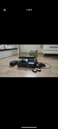 Xbox 360 Slim LTU 3.0 + 25 jogos + 1 controle + extras (LER DESCRIÇÃO)