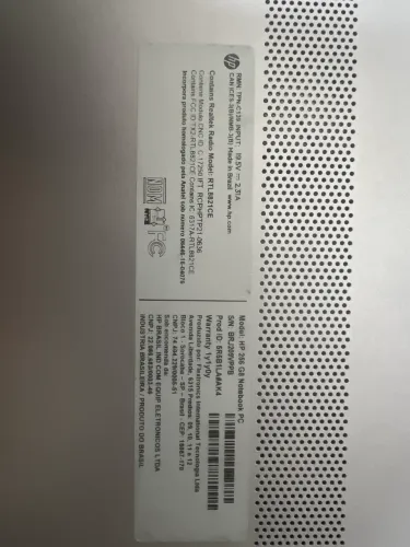 NOTEBOOK HP 256 GB G8