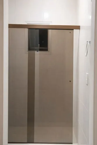 Folhas de Vidro Marrom p/ Box - Preço de Oportunidade
