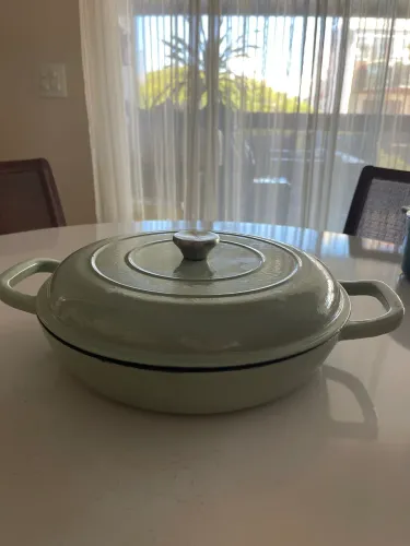 Caçarola baixa de Ferro fundido esmaltada