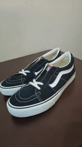 Vans SK8-Low Black True White