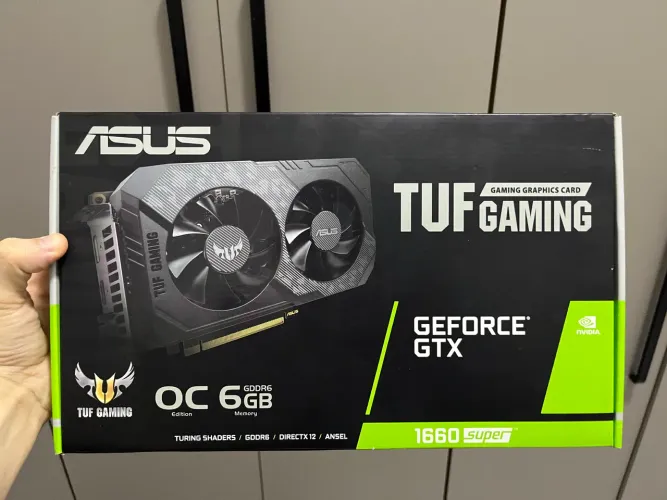 Placa de Vídeo GTX 1660 OC ASUS 6GB