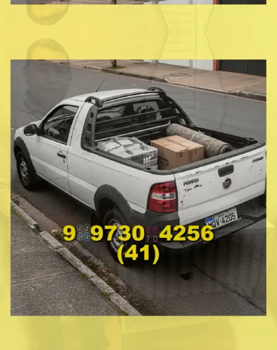 Frete urgente! Transporte rápido em Curitiba e região. Ligue e contrate já!