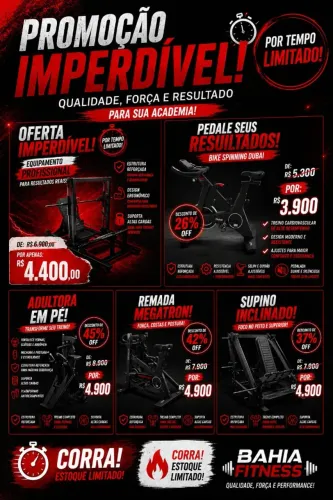 Máquinas premium direto da fábrica, com preço de fabricante!