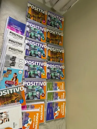Materiais Completos Pré Vestibular (Curso Positivo 2025 + Curso Domínio 2024)
