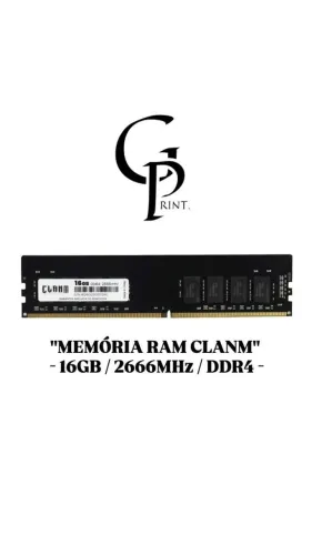 MEMÓRIA RAM - 16GB / 2666MHz / DDR4 -  PROMOÇÃO 
