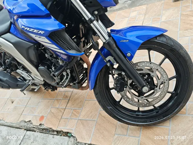 Moto Yamaha fz25 250 2022 azul
