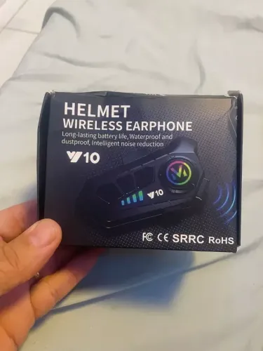 Fone de Capacete IPX6 Intercomunicador