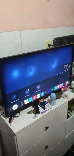 Smart TV Samsung 32" em estado de zero, tá?
