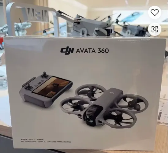 Drone DJI Avata 360 - Combo Fly more 3 baterias e controle com tela RC2