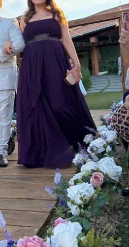 Vestido Festa Roxo