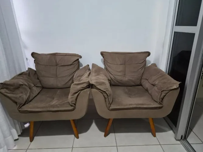 2 Poltronas Cappuccino