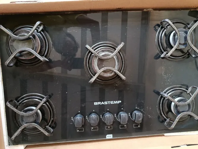 Fogão Cooktop 5 boca Brastemp ative