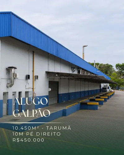 ALUGO GALPÃO 9500m² INDUSTRIAL SUBESTAÇÃO 2.500KVAS REDE GÁS NA TOQUATO TAPÁJÓS MANAUS