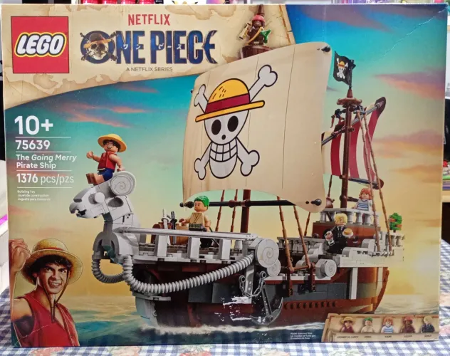 Lego One Piece Netflix barco pirata Going Merry