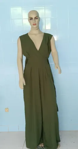 Macacão Viscose Forrado