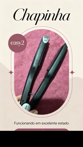 Prancha para alisar cabelo