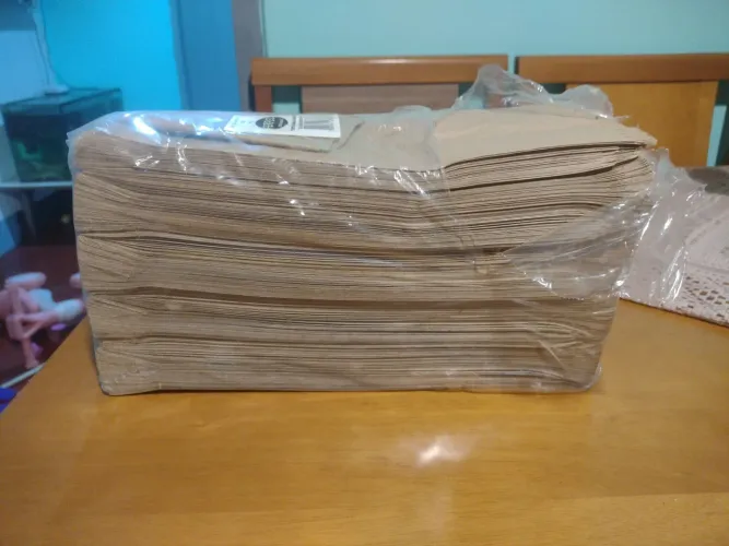Saco Kraft para salgados