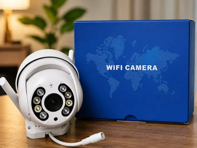 Câmera externa wi-fi