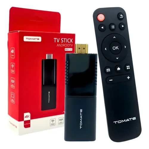 Smart TV My Stick Android TV 4K Com Google Assistente, Preto - Tomate  em São Luís ma
