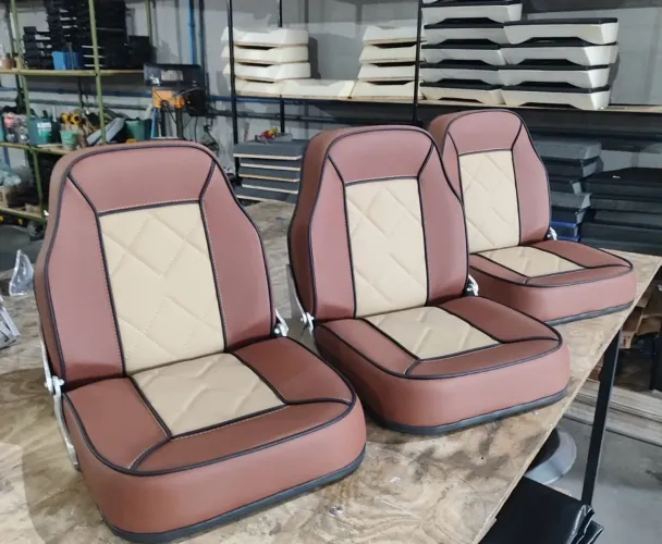 Poltronas personalizaras barcos e lanchas