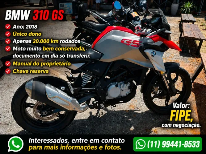 Moto BMW GS 310 