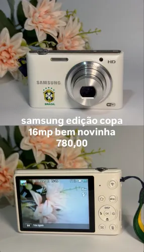 cybershot samsung edição copa 16mp