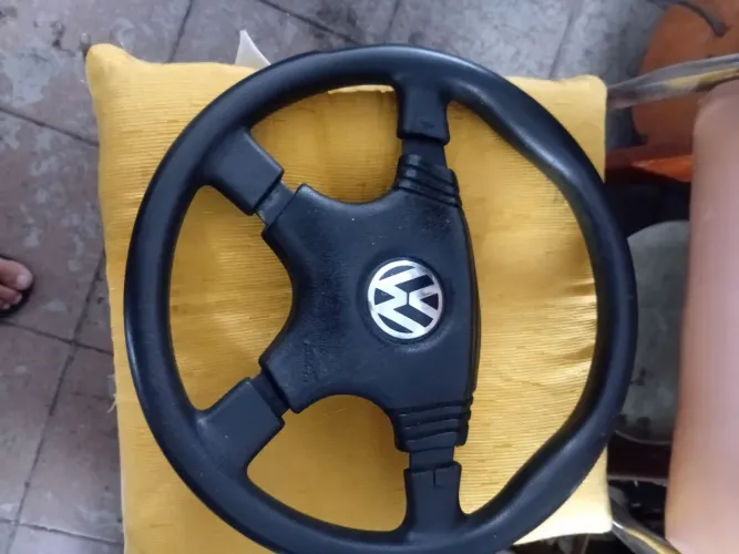 Volante sport fusca estria grossa 34 centímetros