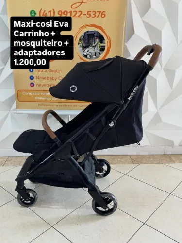 Maxi-cosi eva até 22kg e vai no avião 