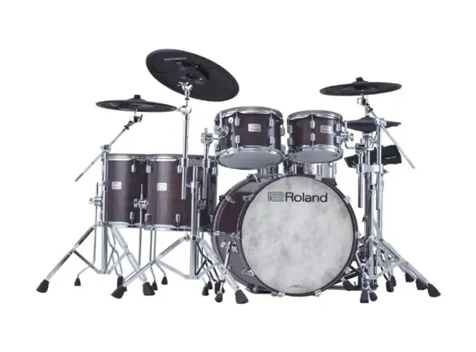 Bateria Eletrônica Roland VAD716 V-Drums Acoustic Design Gloss Ebony Vad-716 Vad 716