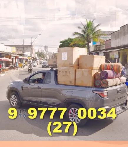 Frete! Transporte de Mudança e Carretos a preços ótimos! Faça sua cotação já!