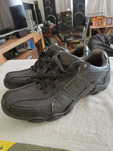 Tênis original Skechers Diameter - Vassell couro preto