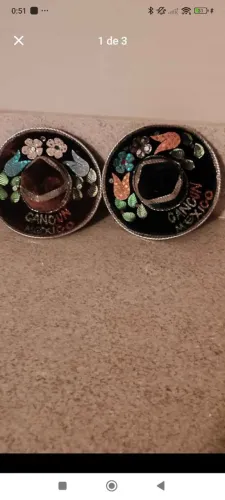 Mini chapéus mexicano