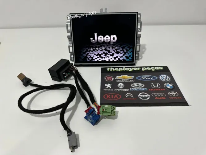 Central Multimídia Jeep Renegade original Apple CarPlay sem fio 