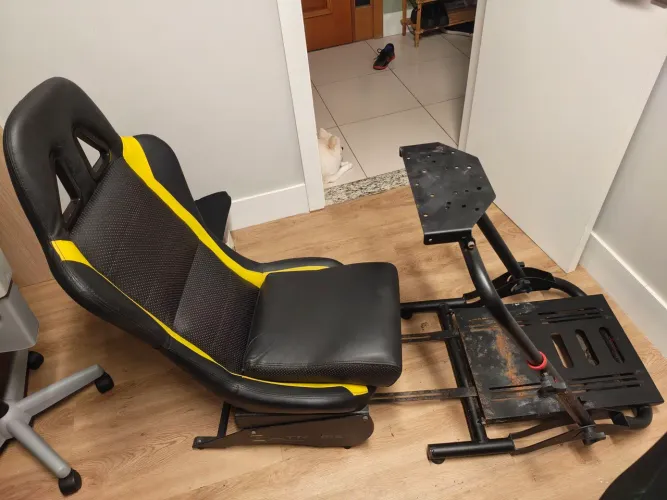 Cockpit Extreme - Banco e Suporte do Volante