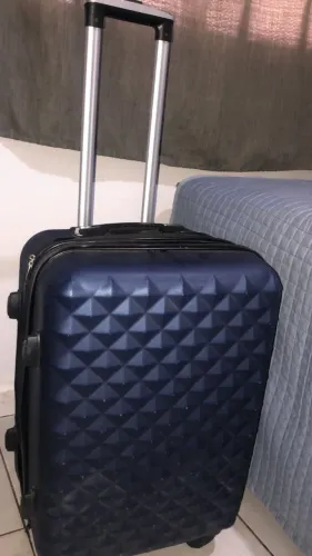 Mala de viagem 23kg azul