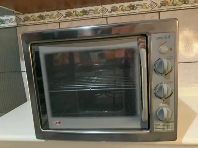 FORNO ELÉTRICO LAYR LUXO 2.4 CLASSIC 46 LITROS - IMPECÁVEL