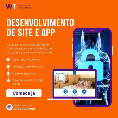 Desenvolvimento de sites e aplicativos