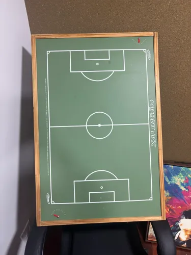 Mesa Jogo Futebol De Botão Com 2 Marcadores Xalingo