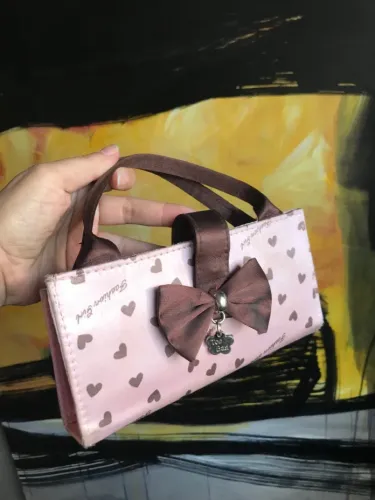 Mini Necessaire de Bolsa Rosa