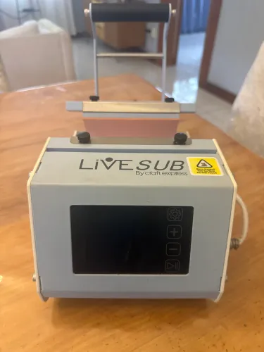 prensa térmica para sublimação Live Sub by Craft Express
