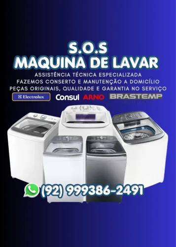CONSERTO DE MAQUINA DE LAVAR A DOMICÍLIO