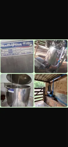 Vendo ordenha e tanque resfriador. 