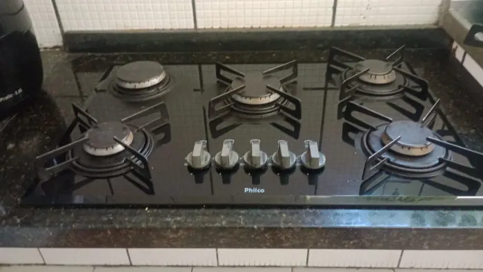VENDO COOKTOP + BALCÃO DE MÁRMORE