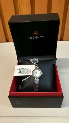 Relógio Technos Feminino Mini Petit Prata VCOOAA/1K