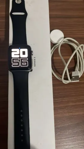 Apple watch série 3 GPS 42mm(NFC) único dono (aceita troca)