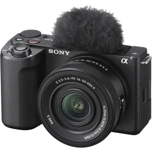 Camera Sony Zve-10 II Com Lente 16-50mm