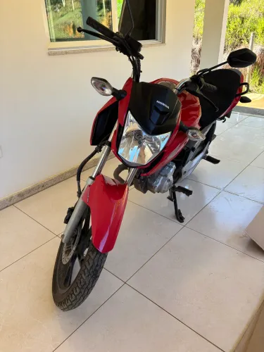 Honda CG 160 Fan 2022 Vermelha - 24.973 km - Muito Conservada