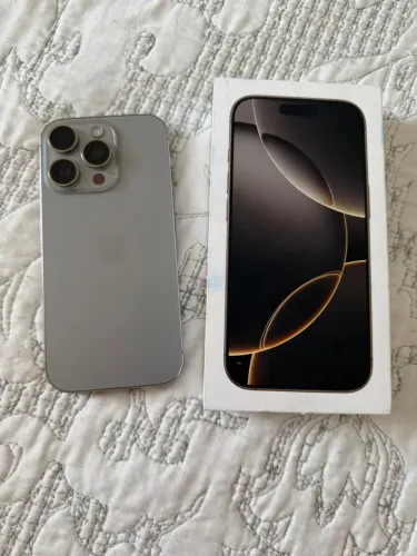 IPhone 16pro 512 com Apple care até dez